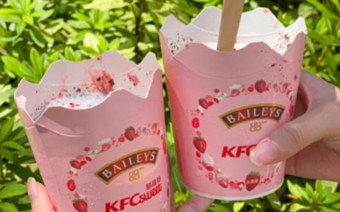 肯德基百利甜心草莓K飓风多少钱(kfc百利甜心草莓K飓风冰淇淋好吃吗)